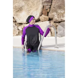 burkini tunique bicolore