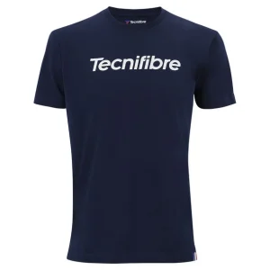 T-shirt Tecnifibre Team Coton Tee Bleu Marine