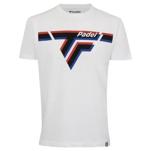 T-shirt Tecnifibre Padel Coton Tee Blanc