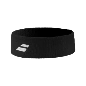 Bandeau éponge Babolat Logo Headband Noir 2024