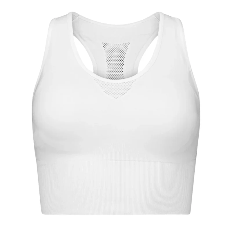 Brassière Head Flex Seamless Blanc Femme