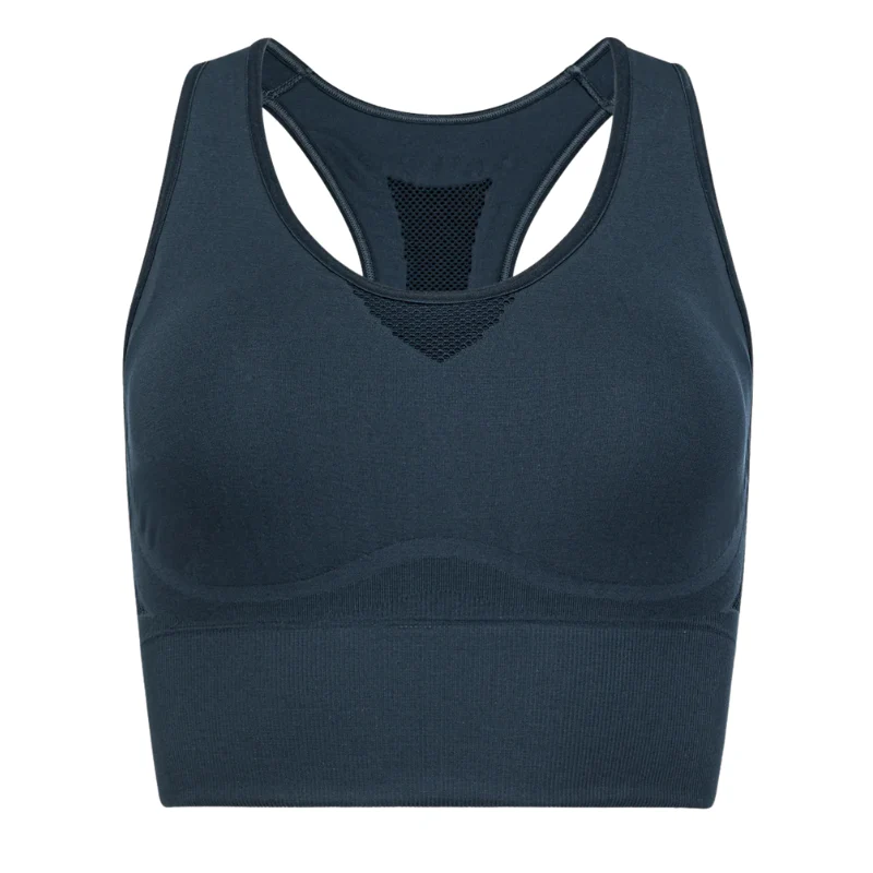 Brassière Head Flex Seamless Bleu Marine Femme