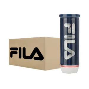 Carton de 24 tubes de balles Fila Premium Blanc