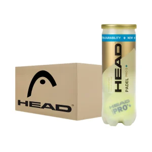 Carton de 24 tubes de balles Head Padel Pro S+