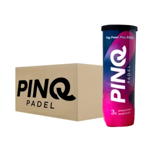 Carton de 24 tubes de balles Pinq Padel