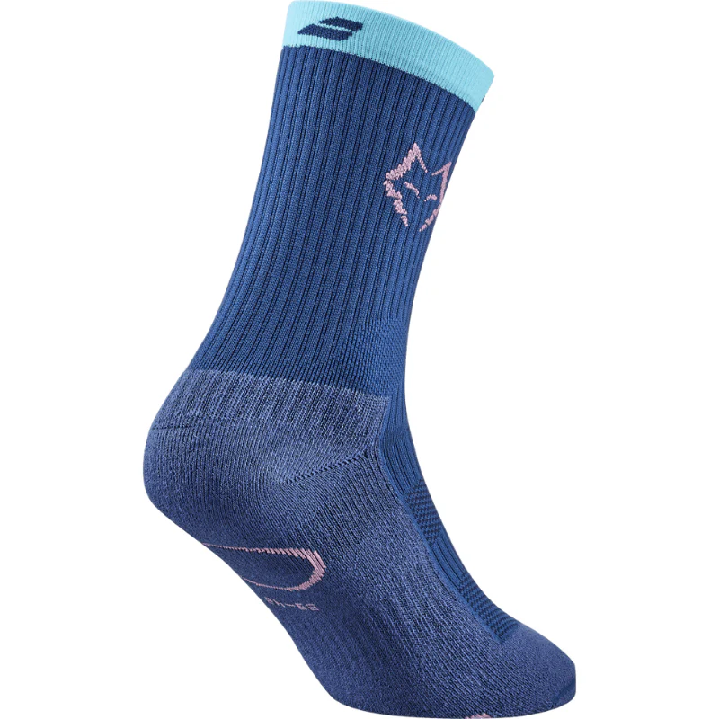 Chaussettes Babolat Mid-Calf Socks Juan Lebron Bleu Marine 2025 – Image 2
