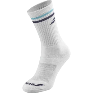 Chaussettes Babolat Single Socks Blanc 2024