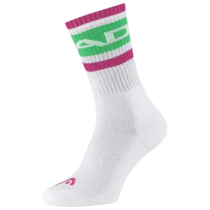 Chaussettes Head 1P Crew Vert/Rose