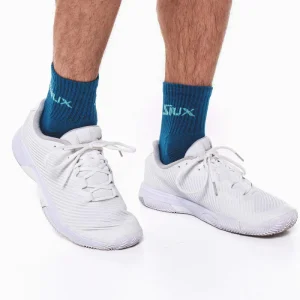 Chaussettes Siux Reveal Medium Blanc/Bleu Marine x2