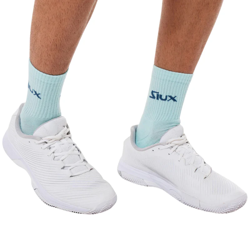 Chaussettes Siux Reveal Medium Blanc/Bleu x2