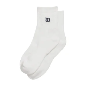 Chaussettes Wilson Quarter-Lenght Blanc/Bleu