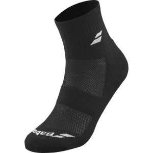 Chaussettes Babolat Quarter Pack x3 Noir