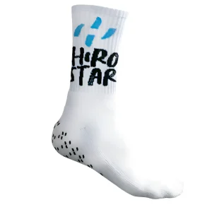 Chaussettes Hirostar Grip Force Blanc