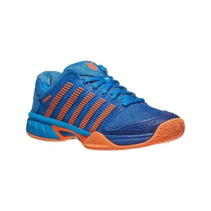 Chaussures de padel Junior K-Swiss Hypercourt EXP HB Bleu/Orange