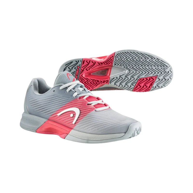 Chaussures de padel Femme Head Revolt Pro 4.0 Gris/Rose – Image 2