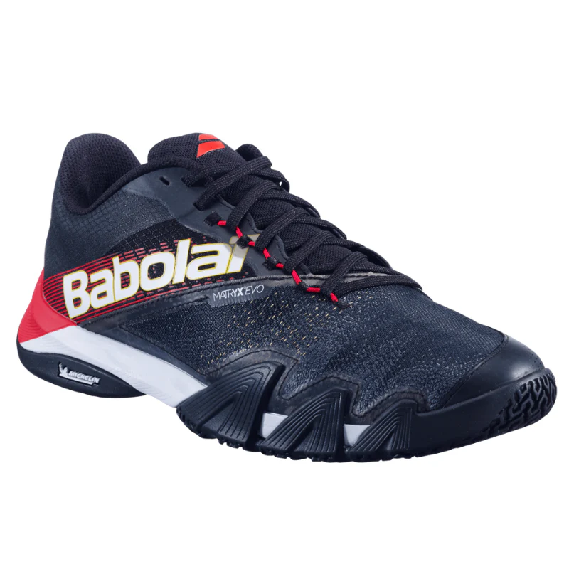 Chaussures de padel Homme Babolat Jet Premura 2 Noir/Rouge – Image 3
