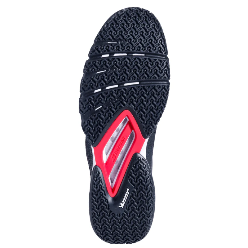 Chaussures de padel Homme Babolat Jet Premura 2 Noir/Rouge – Image 2