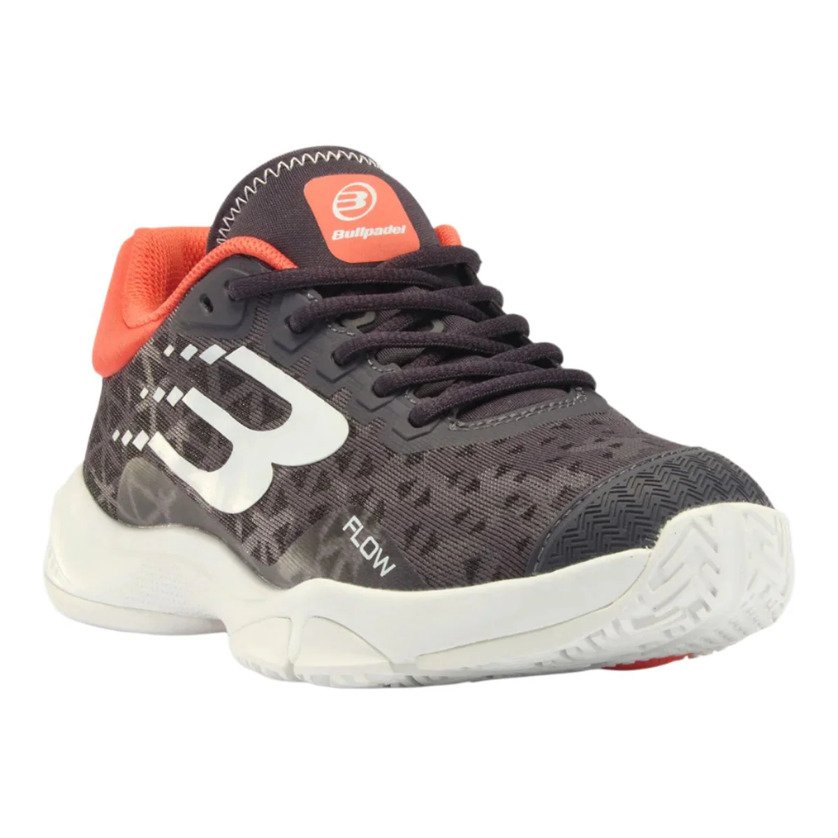 Chaussures de padel Femme Bullpadel Flow 24I Gris/Orange – Image 2