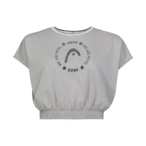 Crop Top Head Padel Gris Femme