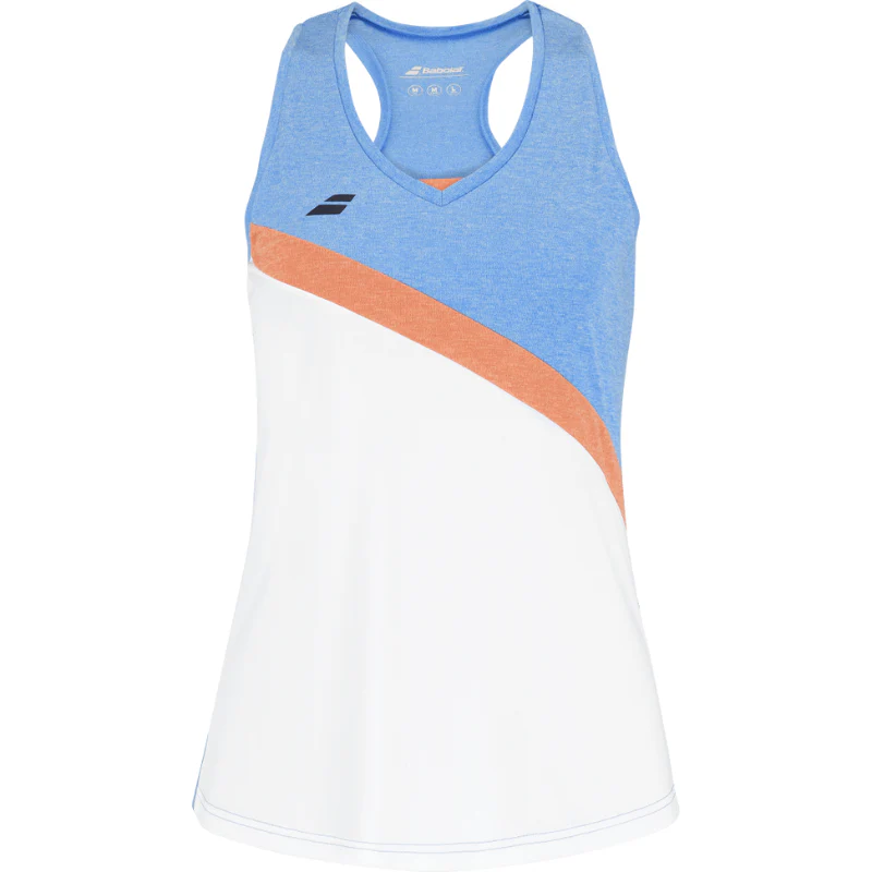 Débardeur Babolat Play Tank Top Blanc Femme