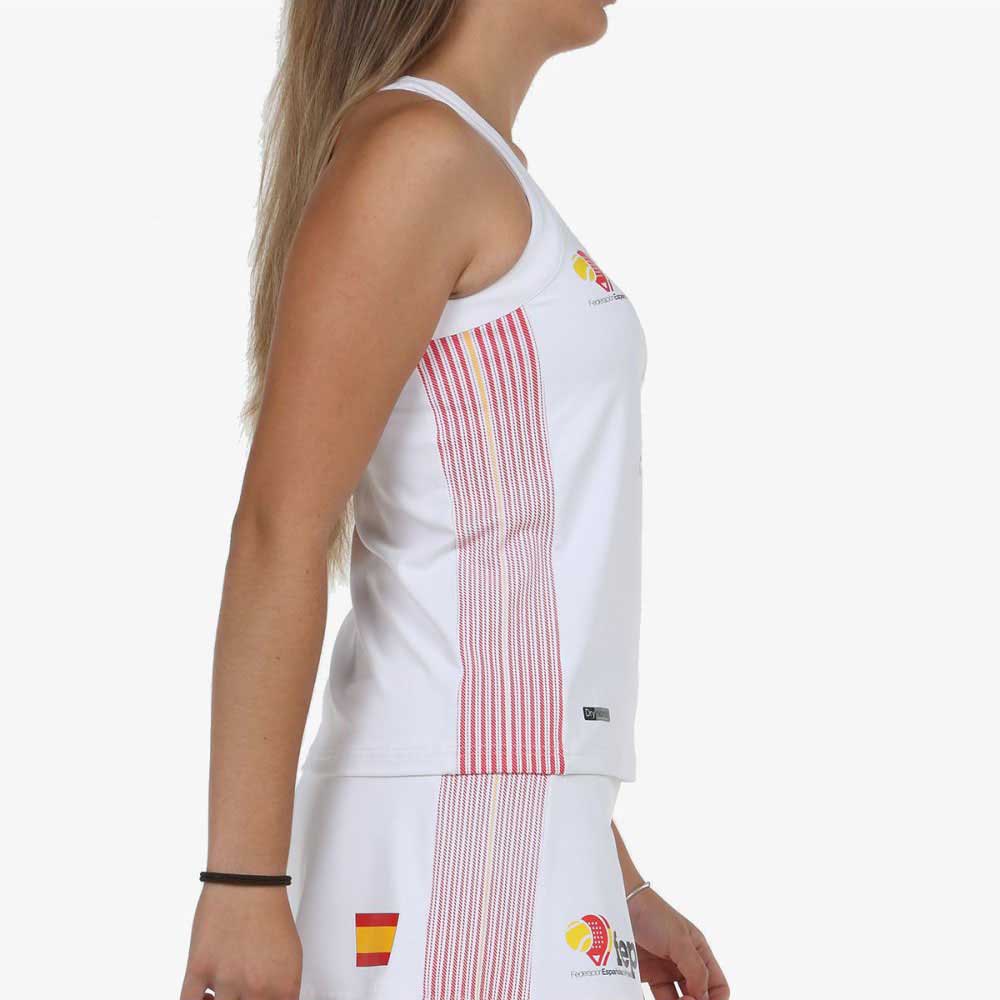 Débardeur Bullpadel Exima Replica FEP Blanc Femme – Image 3