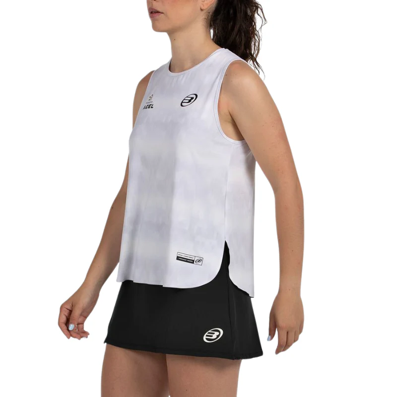 Débardeur Bullpadel Parnav Blanc Femme – Image 2
