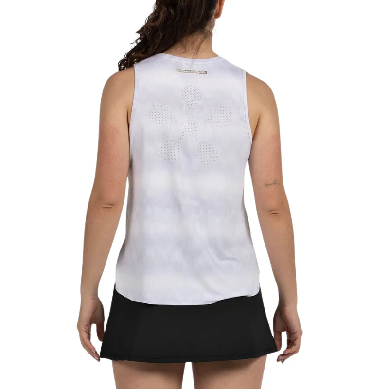 Débardeur Bullpadel Parnav Blanc Femme – Image 4