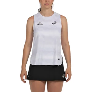 Débardeur Bullpadel Parnav Blanc Femme