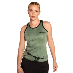 Débardeur Siux Splash Vert Femme