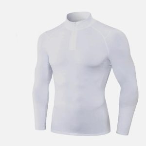 High neck compression t-shirt