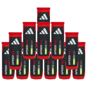 Pack de 12 tubes de balles Adidas Speed RX