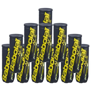 Pack de 12 tubes de balles Babolat Ace