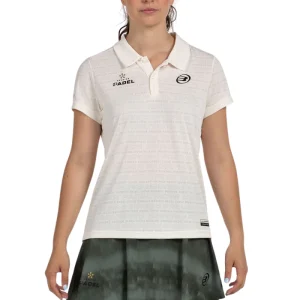 Polo Bullpadel Payerne Blanc Femme