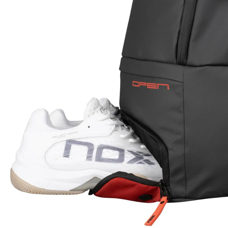Sac à dos Nox Luxury Open Series Noir/Rouge 2024 – Image 6