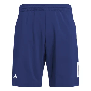 Short Adidas Club 3 Stripes Bleu