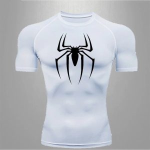 Spider man compression t shirt