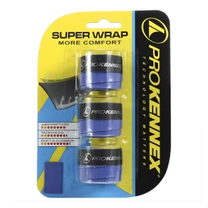 Surgrips Pro Kennex Super Wrap Bleu x3