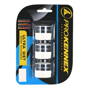Surgrips Pro Kennex Ultra Wet Blanc x3