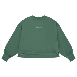 Pull Osaka Cropped Vert Femme