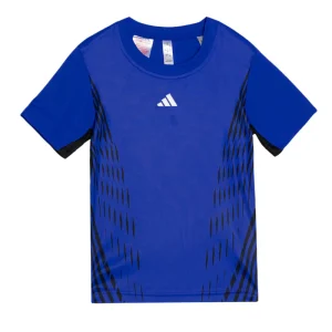 T-Shirt Adidas B Tee Pro Bleu Junior