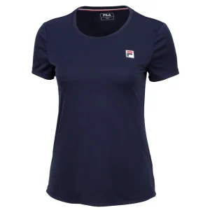 T-shirt Fila Leonie Bleu Marine Femme