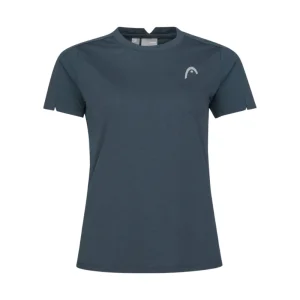 T-shirt Head Padel Tech Bleu Marine Femme