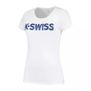 T-shirt K-Swiss Essentials Blanc Femme