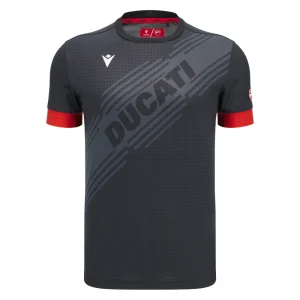 T-shirt Macron x Ducati Noir