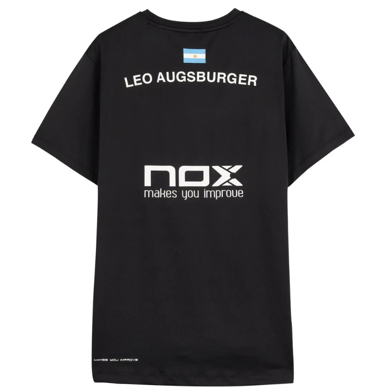 T-shirt Nox Replica Leo Augsburger LA10 Noir 2025