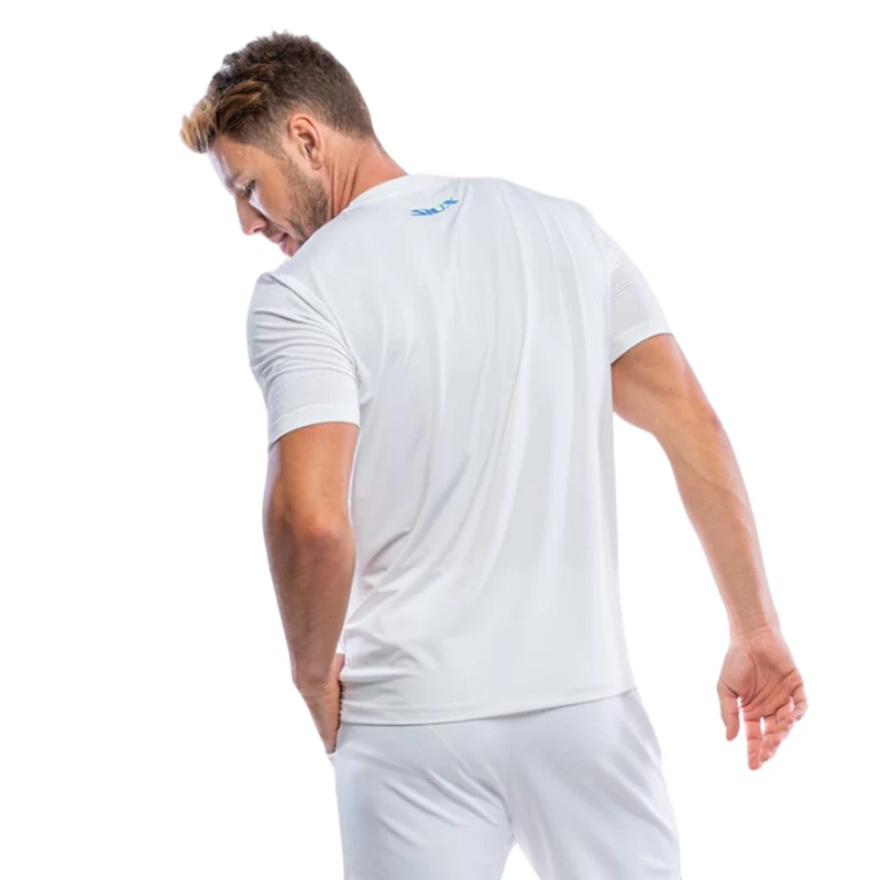 T-shirt Siux Jacquard Blanc – Image 3