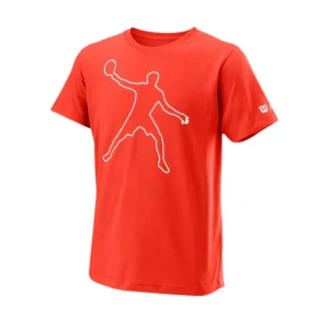 T-shirt Wilson Bela Tech Tee II Rouge