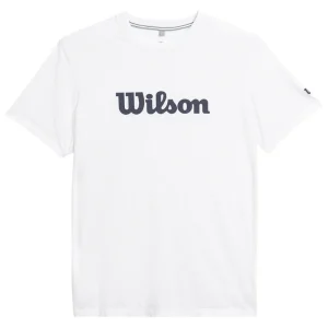 T-shirt Wilson Team Graphic Tee Script Blanc