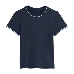 T-shirt Wilson Team Seamless Tee Bleu Marine Femme