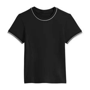 T-shirt Wilson Team Seamless Tee Noir Femme